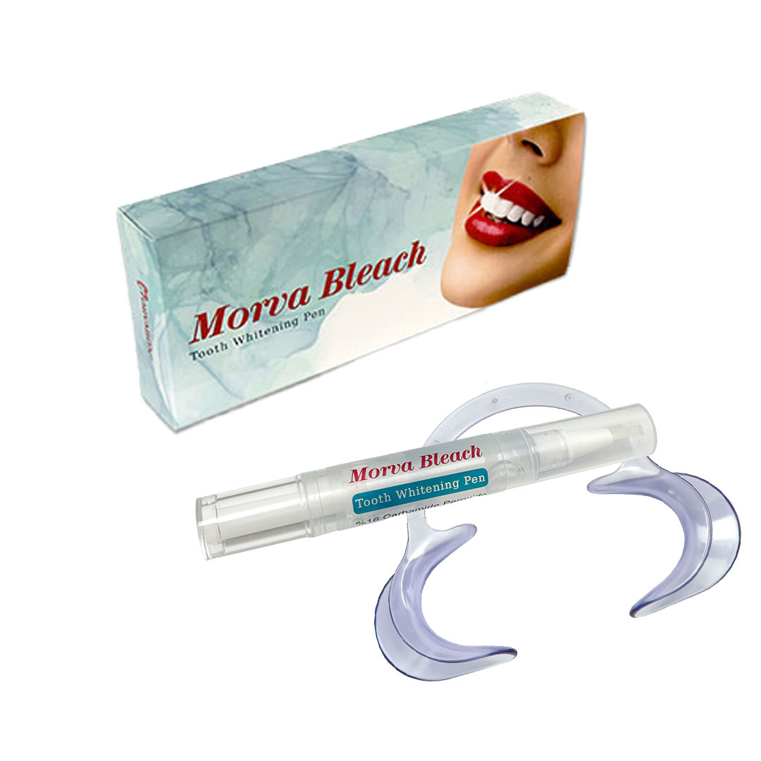 مروابلیچ قلم سفید کننده دندان مروابن + دهان بازکن مروابن//  Morva Bleach Pen Morvabon