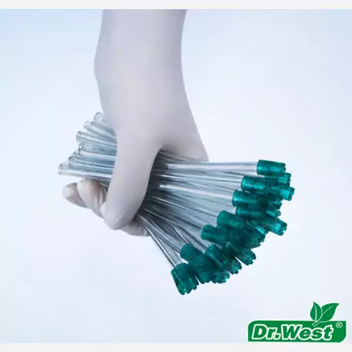 سر ساکشن دندانپزشکی دکتر وست (100 عددی)