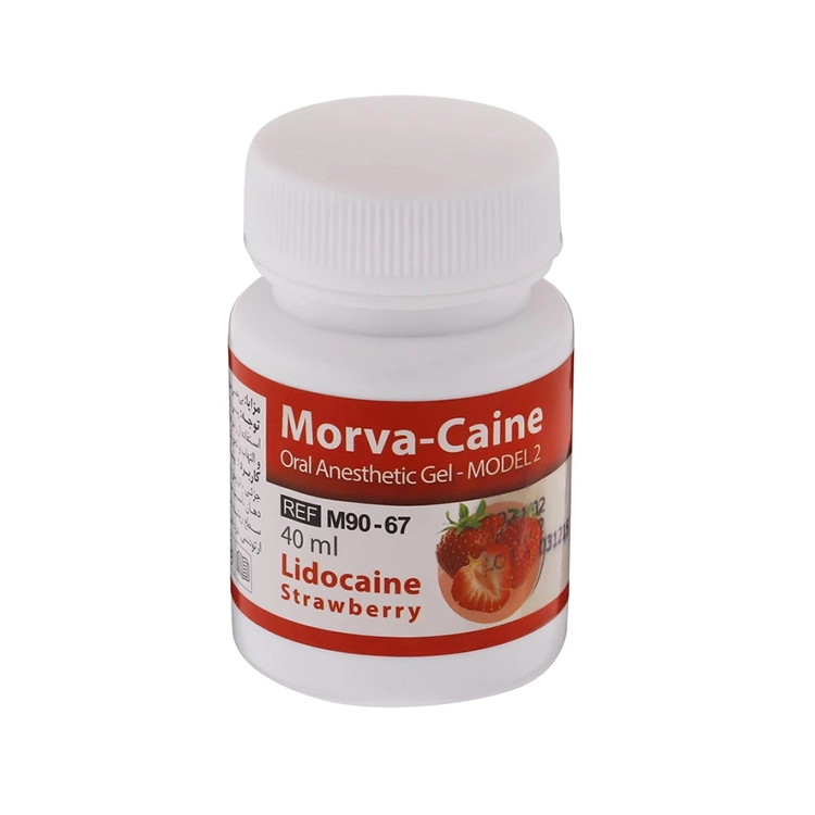 ژل بی حسی مروابن  طعم توت فرنگی Morva Caine Morvabon